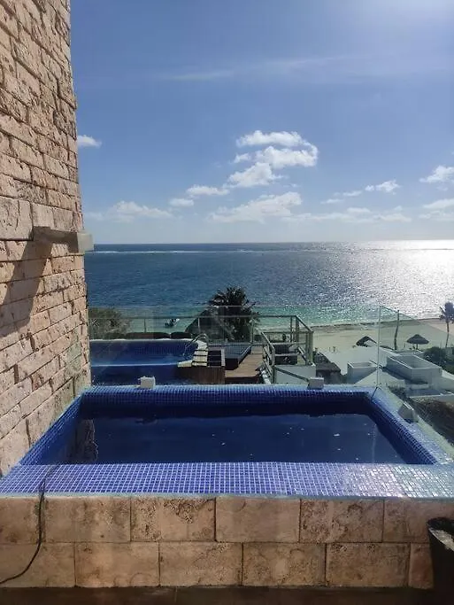Daire Bonita Habitacion Con Pequena Piscina A Aire Libre Puerto Morelos
